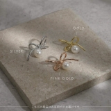 ピアス リボンパール上品セレモニーパーティかわいいリングピアス アクセサリー | ボディピアス専門店凛RIN | 詳細画像10