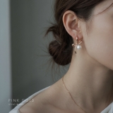 ピアス リボンパール上品セレモニーパーティかわいいリングピアス アクセサリー | ボディピアス専門店凛RIN | 詳細画像3