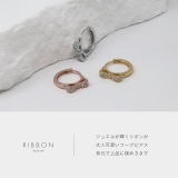 ピアス リングピアスりぼん小ぶり上品きれい アクセサリー | ボディピアス専門店凛RIN | 詳細画像6 