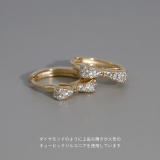 ピアス リングピアスりぼん小ぶり上品きれい アクセサリー | ボディピアス専門店凛RIN | 詳細画像7 