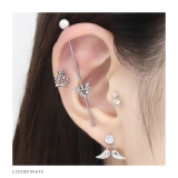 軟骨ピアス クラウン王冠キングクイーン王様 ボディピアス | ボディピアス専門店凛RIN | 詳細画像4