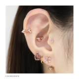 軟骨ピアス クラウン王冠キングクイーン王様 ボディピアス | ボディピアス専門店凛RIN | 詳細画像6