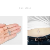 へそピアスかわいい クロス十字架ラテンクロスジュエル ボディピアス | ボディピアス専門店凛RIN | 詳細画像6