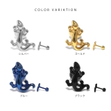 軟骨ピアス トカゲボディピアス とかげへリックス | ボディピアス専門店凛RIN | 詳細画像10