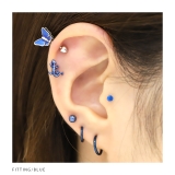 軟骨ピアス トカゲボディピアス とかげへリックス | ボディピアス専門店凛RIN | 詳細画像6