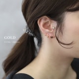 軟骨ピアス プレミアムコーティング シンプルフープワンタッチセグメントリングボデ… | ボディピアス専門店凛RIN | 詳細画像19 