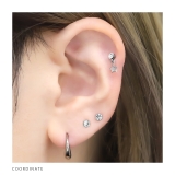 軟骨ピアス 一粒ジュエル小さめシンプルベーシック ボディピアス | ボディピアス専門店凛RIN | 詳細画像4