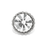 シルバー・クリア | ボディピアス ジュエル ストレートバーベル | ボディピアス専門店凛RIN