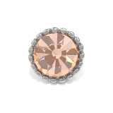 シルバー・オレンジ | ボディピアス ジュエル ストレートバーベル | ボディピアス専門店凛RIN