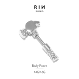 軟骨ピアス 14G 16G | ボディピアス専門店凛RIN | 詳細画像1 