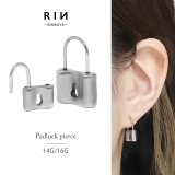 南京錠 鍵鍵穴キー ボディピアスサージカルステンレス | ボディピアス専門店凛RIN | 詳細画像1 