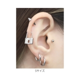 南京錠 鍵鍵穴キー ボディピアスサージカルステンレス | ボディピアス専門店凛RIN | 詳細画像6 