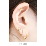 軟骨ピアス かわいい 24K | ボディピアス専門店凛RIN | 詳細画像11