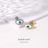 軟骨ピアス 目玉眼球金属アレルギー青い目瞳孔イービルEYEハロウィン ボディピア… | ボディピアス専門店凛RIN | 詳細画像2