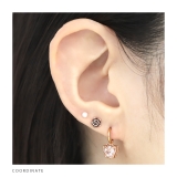 軟骨ピアスかわいいボディピアス バラばら薔薇 花フラワー | ボディピアス専門店凛RIN | 詳細画像6 