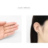 軟骨ピアスかわいいボディピアス バラばら薔薇 花フラワー | ボディピアス専門店凛RIN | 詳細画像7 