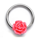 ピンク | リング ボディピアス 薔薇 | ボディピアス専門店凛RIN