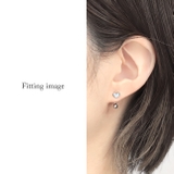 軟骨ピアスハートheartカーブかわいい おへそへそぴ シルバー | ボディピアス専門店凛RIN | 詳細画像4 