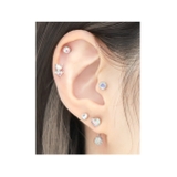 軟骨ピアスハートheartカーブかわいい おへそへそぴ シルバー | ボディピアス専門店凛RIN | 詳細画像6 