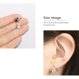 キャッチクモ蜘蛛スパイダーspider ジュエルキュービックジルコニア アレンジ… | ボディピアス専門店凛RIN | 詳細画像5