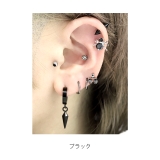 キャッチクモ蜘蛛スパイダーspider ジュエルキュービックジルコニア アレンジ… | ボディピアス専門店凛RIN | 詳細画像7