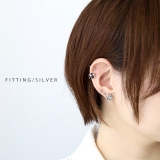 軟骨ピアススパイダー 蜘蛛の巣くもの巣クモ ストレートバーベルボディピアス | ボディピアス専門店凛RIN | 詳細画像3