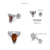 軟骨ピアス 海エビカニタコクラゲクジラエンゼルフィッシュキュービックジルコニア … | ボディピアス専門店凛RIN | 詳細画像15