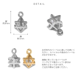 チャーム ヘキサゴン立体チャームジュエルジルコニア ボディピアス | ボディピアス専門店凛RIN | 詳細画像8