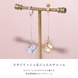 チャーム ジュエルキューブロングチャームジルコニア ボディピアス | ボディピアス専門店凛RIN | 詳細画像3