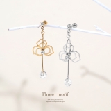 ボディピアス軟骨ピアス フラワー花バラカメリア フェミニンジュエルストレートバー… | ボディピアス専門店凛RIN | 詳細画像2 