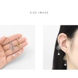 ボディピアス軟骨ピアス フラワー花バラカメリア フェミニンジュエルストレートバー… | ボディピアス専門店凛RIN | 詳細画像6 