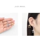 ボディピアス 星チャーム付きスター宇宙 ボディーピアス | ボディピアス専門店凛RIN | 詳細画像6 