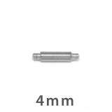 シルバー・4mm | マジックシャフト カスタマイズボディピアス 14Gシャフト16Gネジ山 | ボディピアス専門店凛RIN