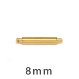 ゴールド・8mm | マジックシャフト カスタマイズボディピアス 14Gシャフト16Gネジ山 | ボディピアス専門店凛RIN