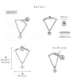 軟骨ピアス | ボディピアス専門店凛RIN | 詳細画像8