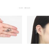 軟骨ピアス リボンバレエコアシールドピアスシンプル大きめ ボディピアス | ボディピアス専門店凛RIN | 詳細画像8 