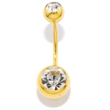 ゴールド | へそピアス 24K 24金 | ボディピアス専門店凛RIN