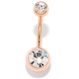 ピンクゴールド | へそピアス 24K 24金 | ボディピアス専門店凛RIN