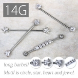 ボディピアス 14G インダストリアル | ボディピアス専門店凛RIN | 詳細画像1 