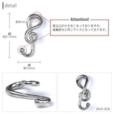 [6G]変形0022 トライバル ト音記号 | ボディピアス専門店凛RIN | 詳細画像3 