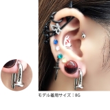 ボディピアス 6G 軟骨ピアス | ボディピアス専門店凛RIN | 詳細画像3