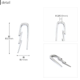 [8G]変形0025 トライバル シルバー | ボディピアス専門店凛RIN | 詳細画像4 