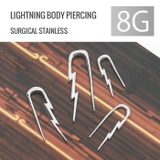 [8G]変形0025 トライバル シルバー | ボディピアス専門店凛RIN | 詳細画像1 