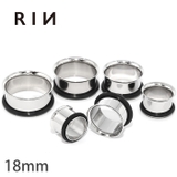 [18mm]シングルフレアアイレット シルバー ボディピアス | ボディピアス専門店凛RIN | 詳細画像1 