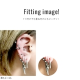 [6G]変形0004 シルバーピアス ボディピアス | ボディピアス専門店凛RIN | 詳細画像5 