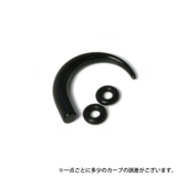 [8G]拡張器 アクリルエキスパンダー クロータイプ | ボディピアス専門店凛RIN | 詳細画像2 
