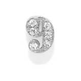 9 | 軟骨ピアス 数字ナンバー文字ジュエル0123456789数 ボディピアス | ボディピアス専門店凛RIN