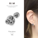 軟骨ピアス 歯車ギアピアス スチームパンククール | ボディピアス専門店凛RIN | 詳細画像1