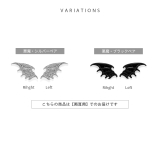軟骨ピアス 天使悪魔翼羽エンジェルデビルかわいいクール ボディピアス | ボディピアス専門店凛RIN | 詳細画像15