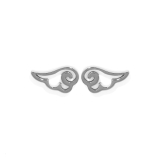 天使・シルバーペア | 軟骨ピアス 天使悪魔翼羽エンジェルデビルかわいいクール ボディピアス | ボディピアス専門店凛RIN